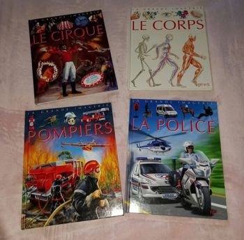 Lot 4 livres la grande imagerie
