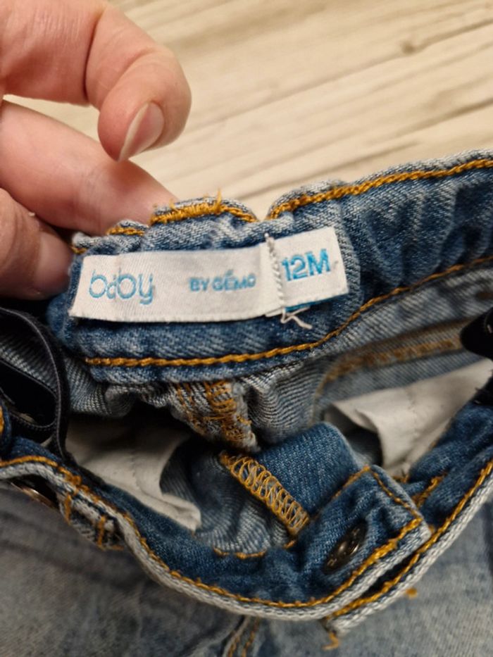 Pantalon jean 12 mois - photo numéro 3