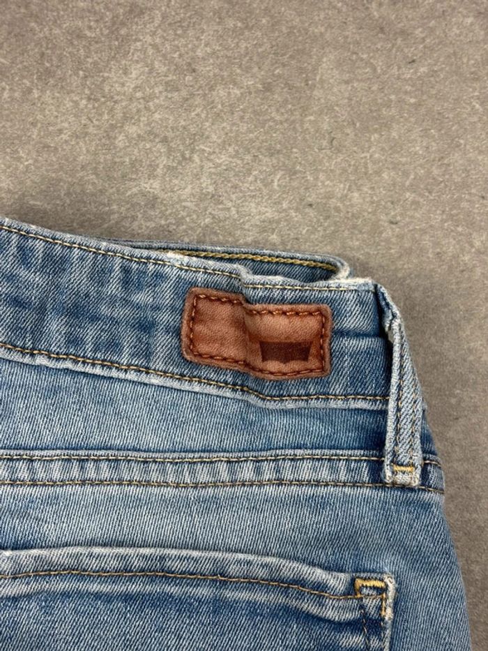 Jean pantalon coupe slim levis bleu taille 26 - photo numéro 3