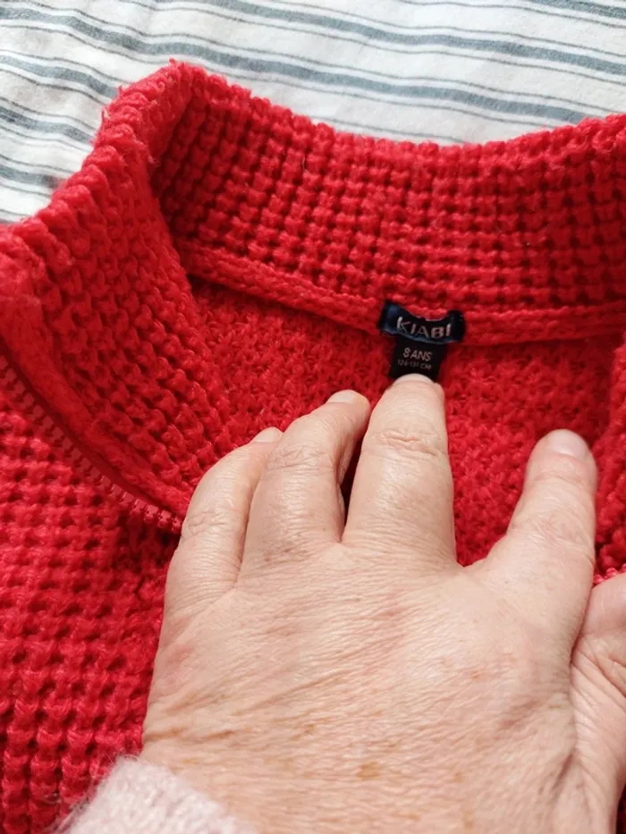 Pull col camionneur zippé - photo numéro 5