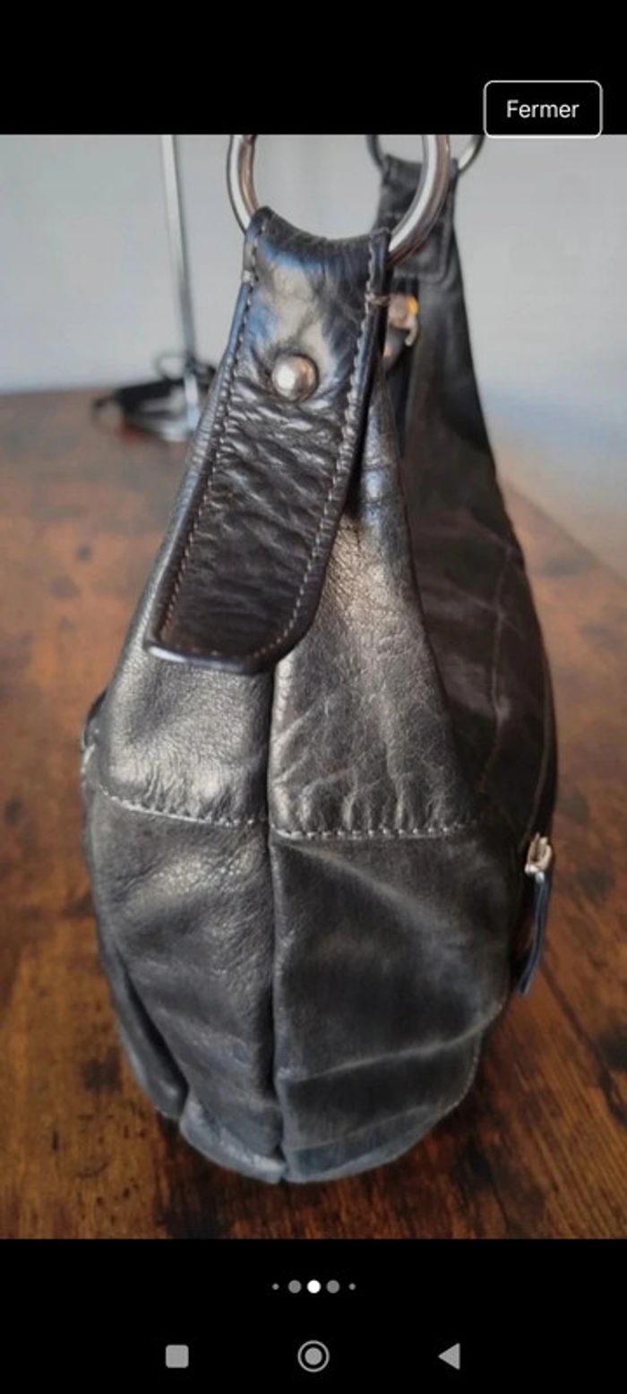 Sac à main cuir Katana - photo numéro 4