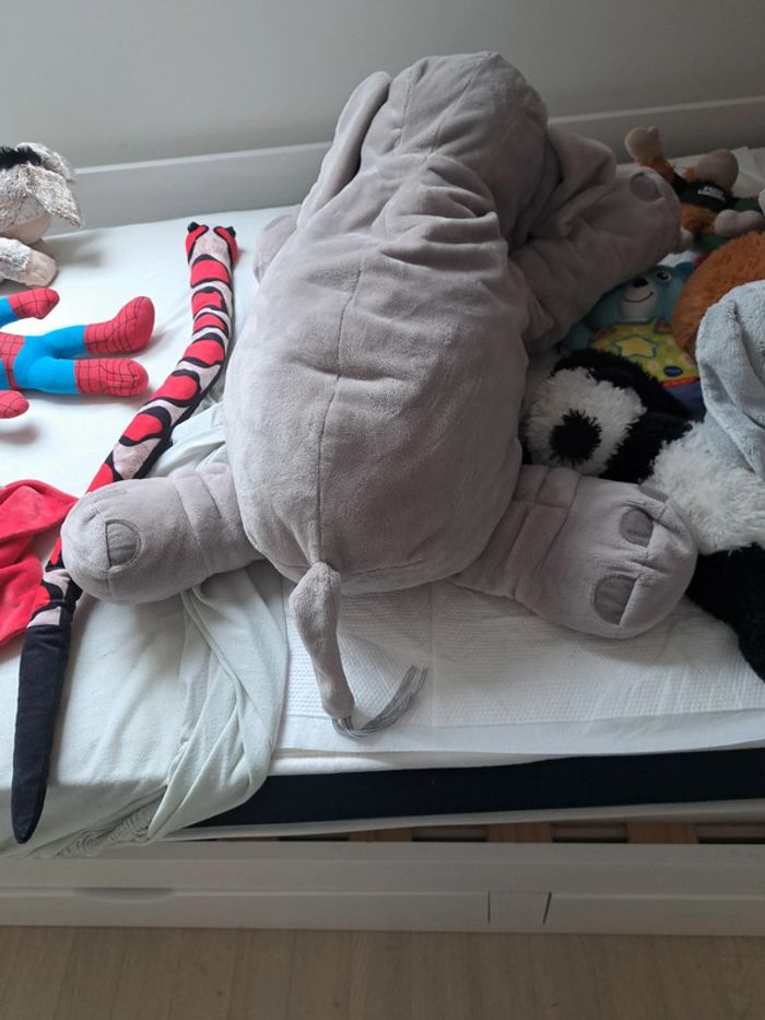 Peluche éléphant - photo numéro 4