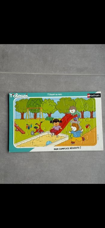 Puzzle tchoupi au parc 15 pièces