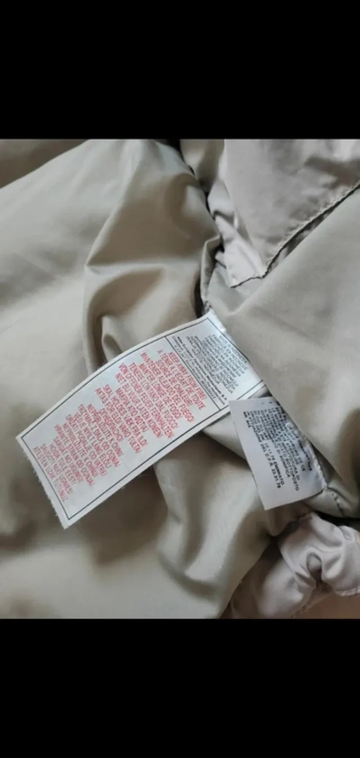 Doudoune veste sans manches nike vintage beige crème - photo numéro 10