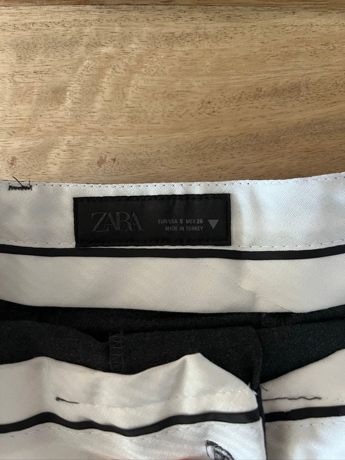 jupe short zara grise - photo numéro 2