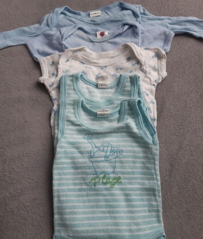 Lot de 5 body 3 mois