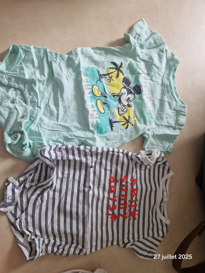 Lot de 2 body tee shirt
