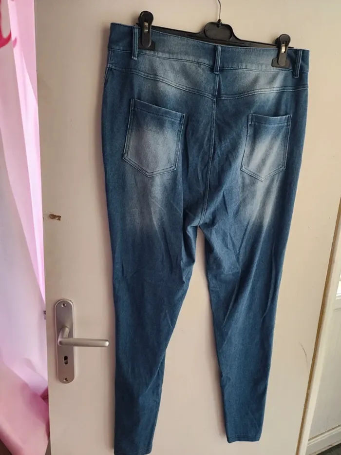 Jeans type legging femme taille 1XL (46) - shein - neuf jamais porté - photo numéro 3
