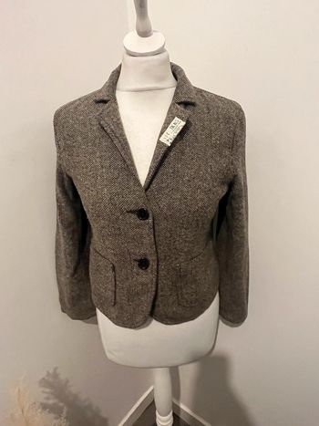 Veste blazer chinée beige Ikks XS