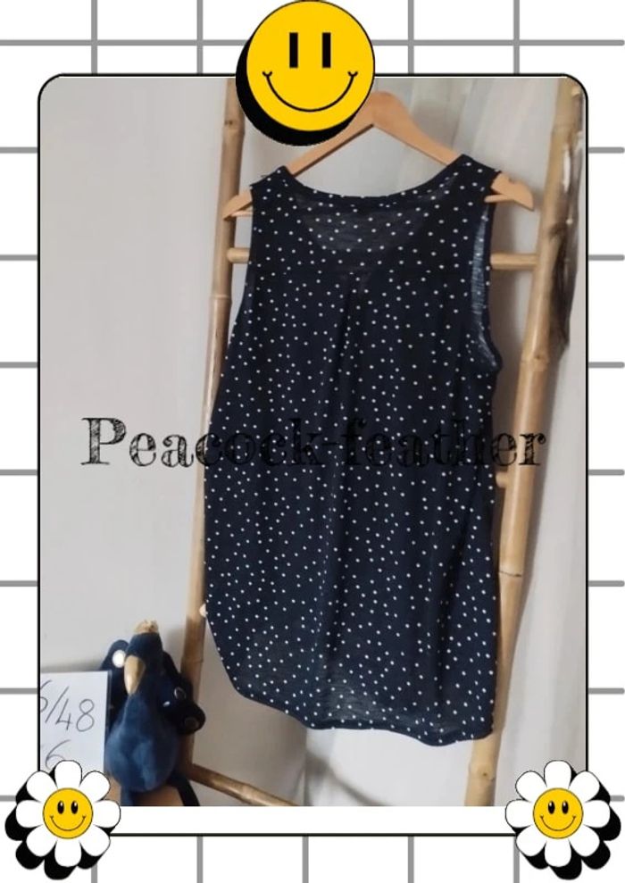 Débardeur pois Kiabi 46/48 - photo numéro 6