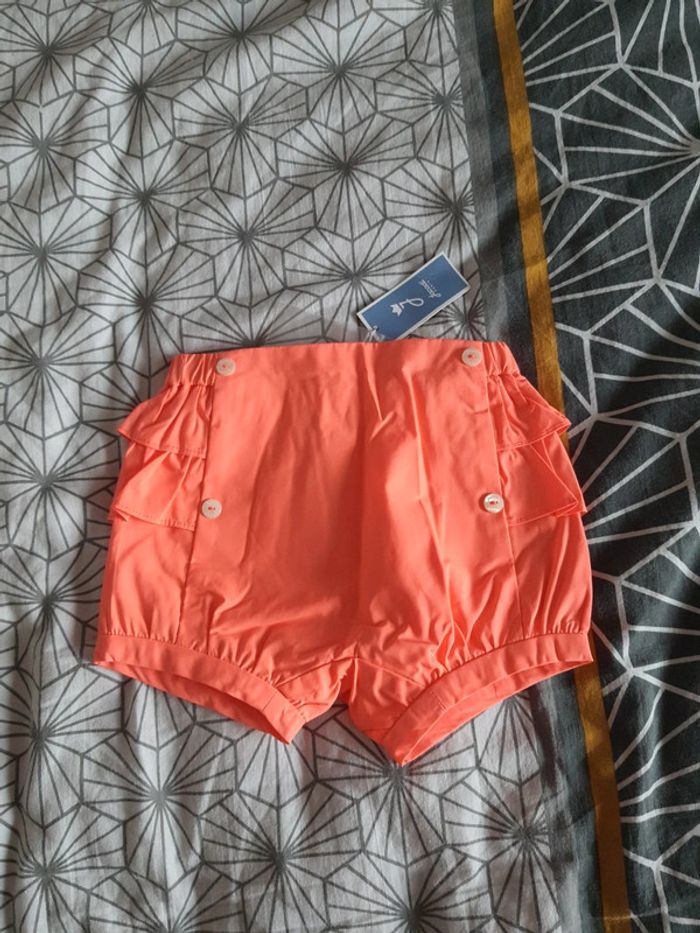 Short Jacadi taille 6 mois neuf avec étiquettes