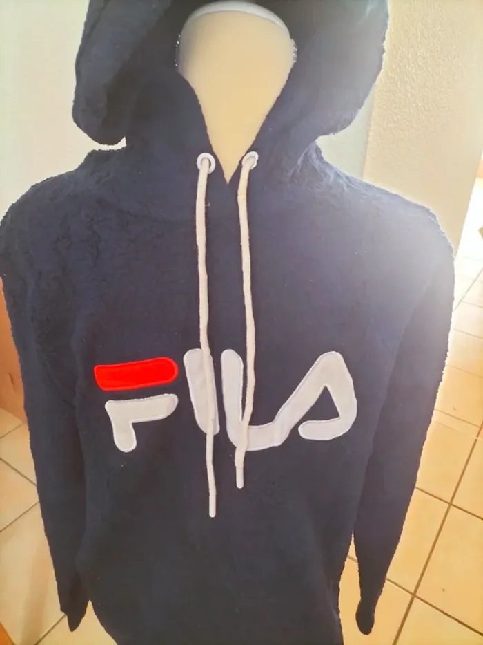Sweat polaire capuche Fila - photo numéro 2