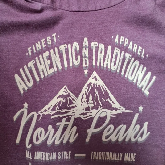 Tee-shirt col ample tailleS #cedarwoodstate - photo numéro 5
