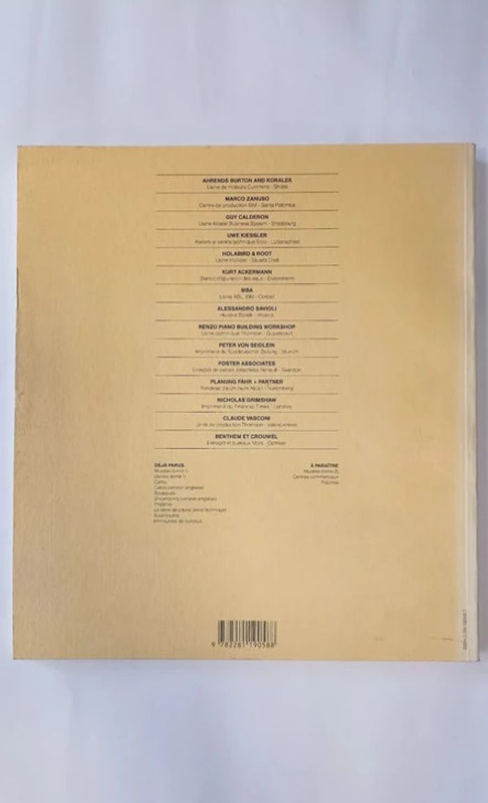 architecture thématique usines tome 2 editions du moniteur Bon état - photo numéro 2