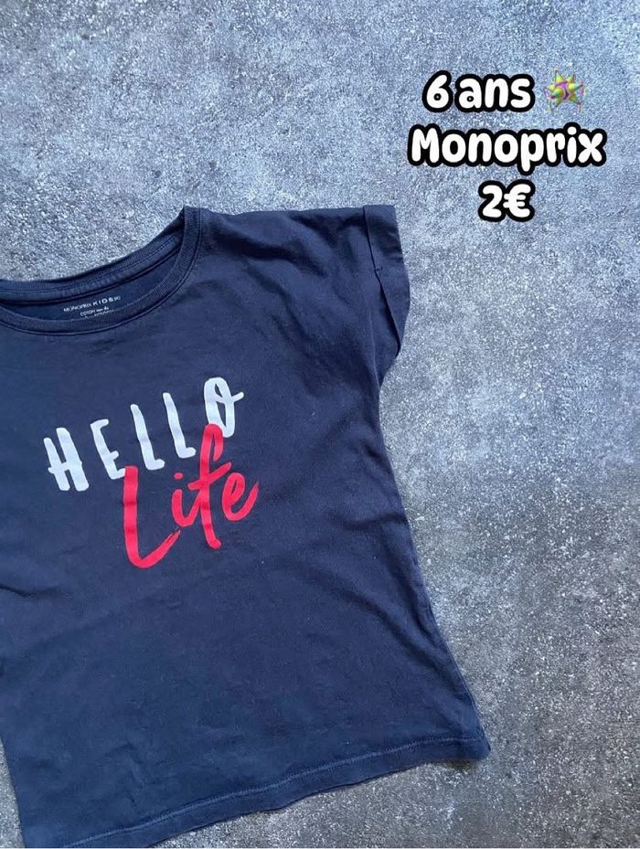 T-shirt 🪅 6 ans 🪅 Monoprix