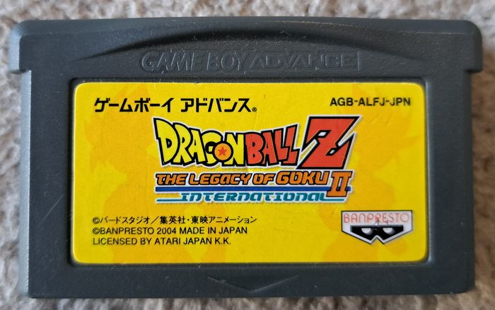 🎮 DBZ The Legend of Goku II JAP Nintendo Gameboy Advance GBA