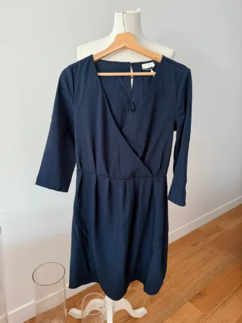 Jolie robe 36/S bleu marine