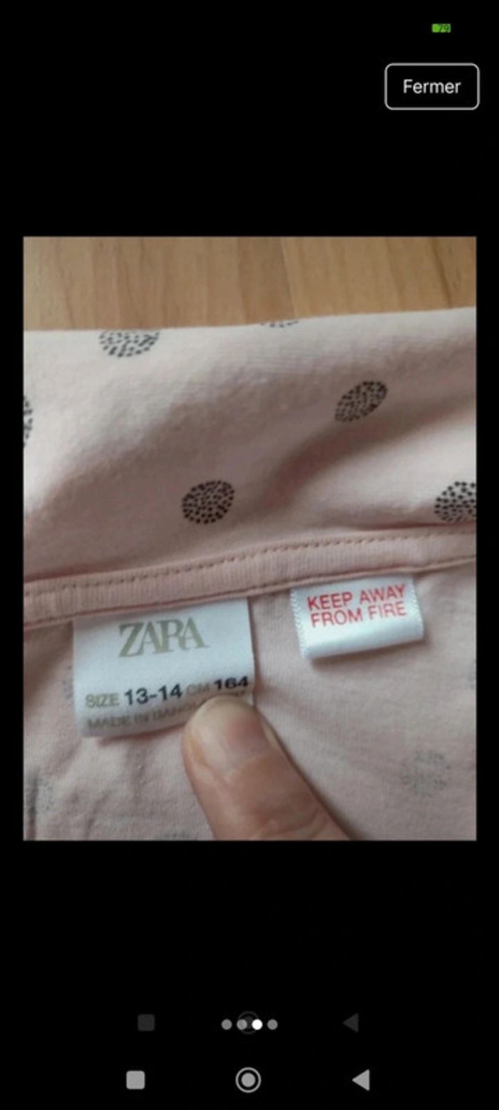 Pyjama Zara - photo numéro 3
