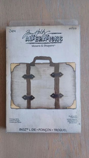 Sizzix Movers & Shapers L Die - Vintage Valise par Tim Holtz
