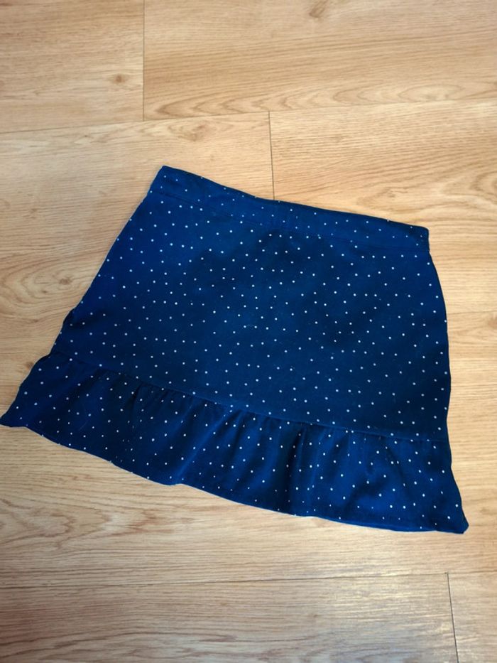 Magnifique jupe verbaudet 8 ans bleu marine - photo numéro 3