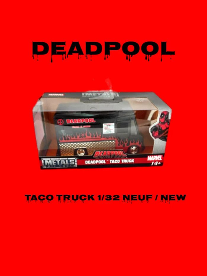 taco truck deadpool marvel jada 1/32