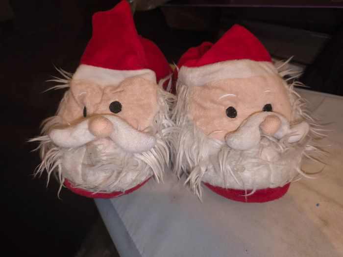 Pantoufles père noël 31/32