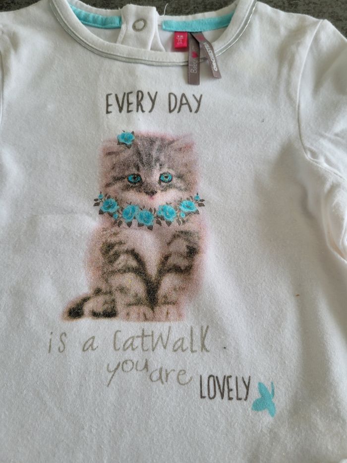 Tee-shirt - 12 mois - - photo numéro 4