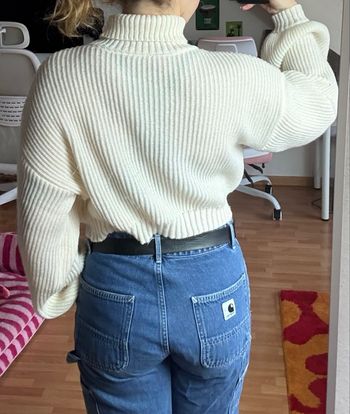 Pull cherry taille M neuf