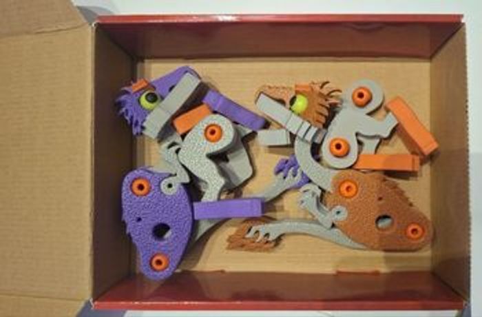 Jeu de construction en mousse 2 dinosaures bloco Dinosaurus - photo numéro 7