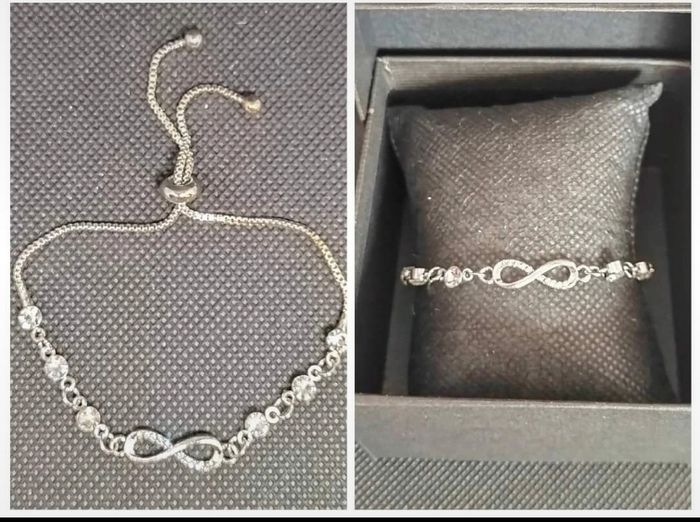 Bracelet infini avec strass - photo numéro 2
