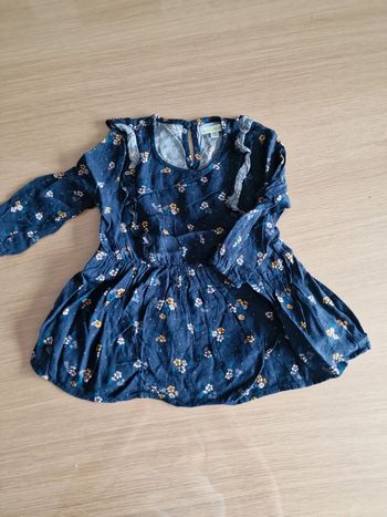 Tunique bleu vert baudet