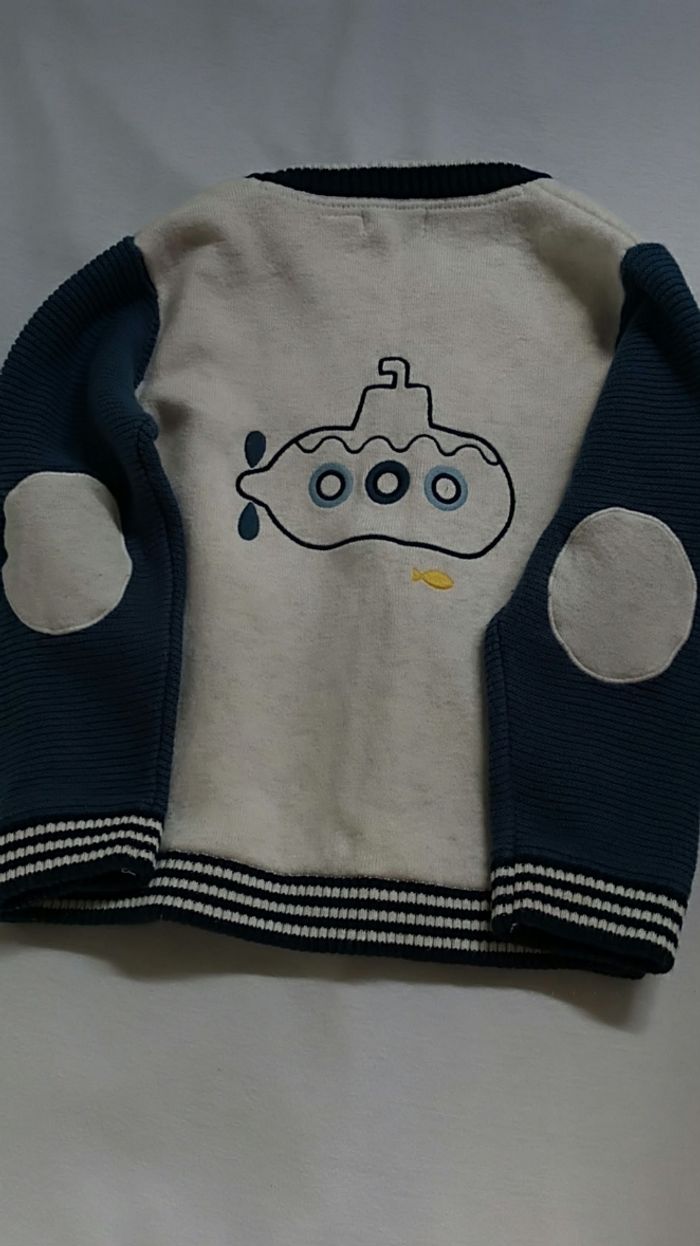 Gillet zippé garçon - photo numéro 2