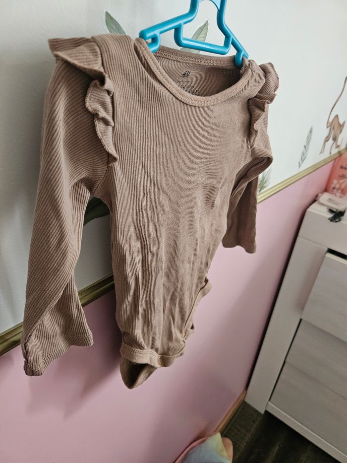 Bodies manche longue côtelé - photo numéro 2