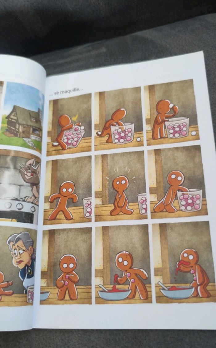 Livre burger king ma première BD le bonhomme en pain d'épice - photo numéro 4
