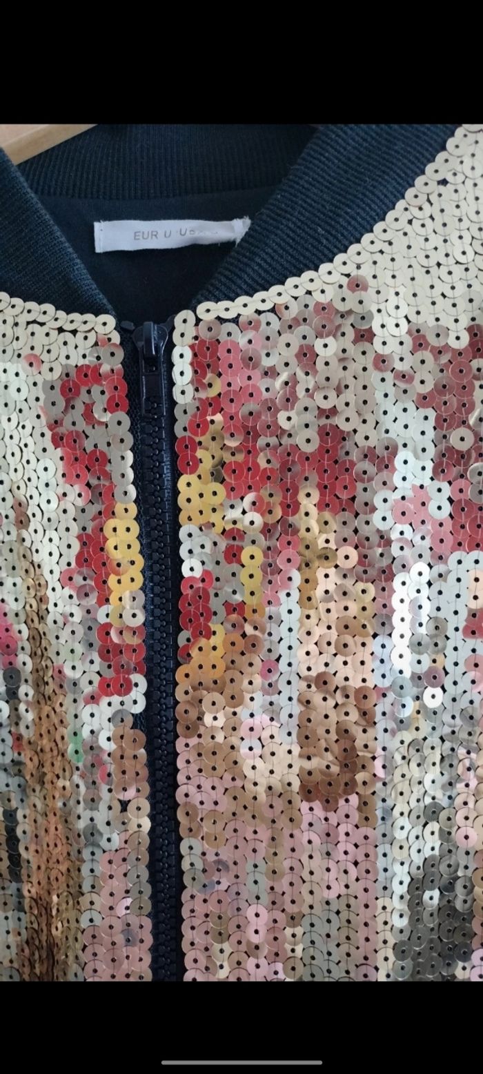 Veste sequins neuve - photo numéro 2