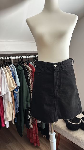 Jupe en jean noire H&M T36