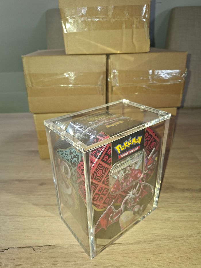 Lot de 5 acryliques pour pokebox Pokémon aimantée épaisse 8mm anti uv - photo numéro 5