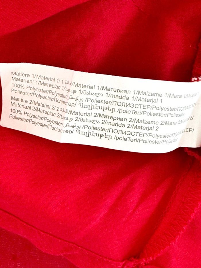 Robe de soirée, robe de cérémonie, robe d’anniversaire rouge Tape à l’œil Taille 5 ans - photo numéro 4