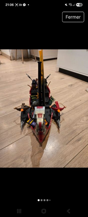 Playmobil vaisseau d’attaque