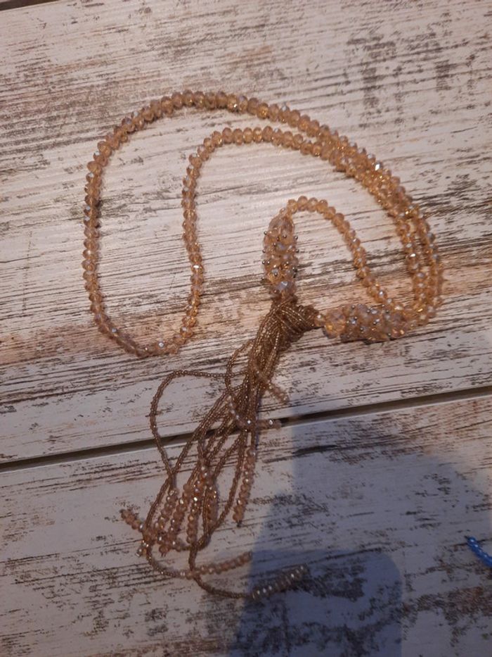 Collier perles scintillantes - photo numéro 6