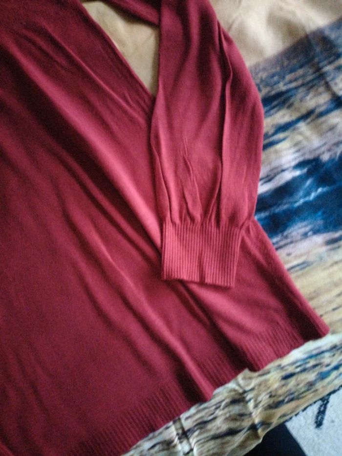 Pull rouge - photo numéro 2