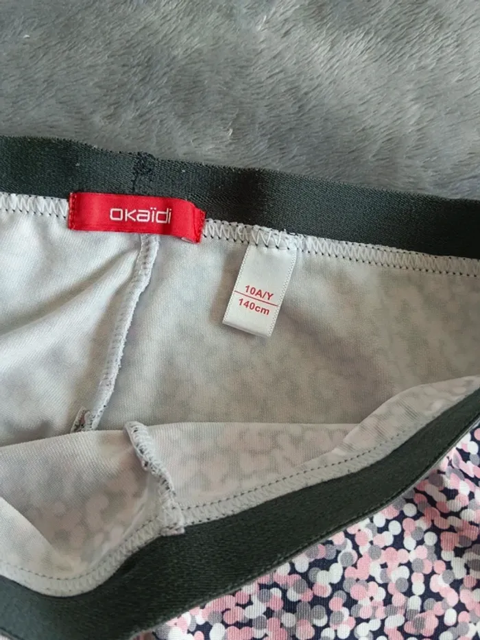 Legging de sport rose gris 10 ans Okaïdi - photo numéro 3