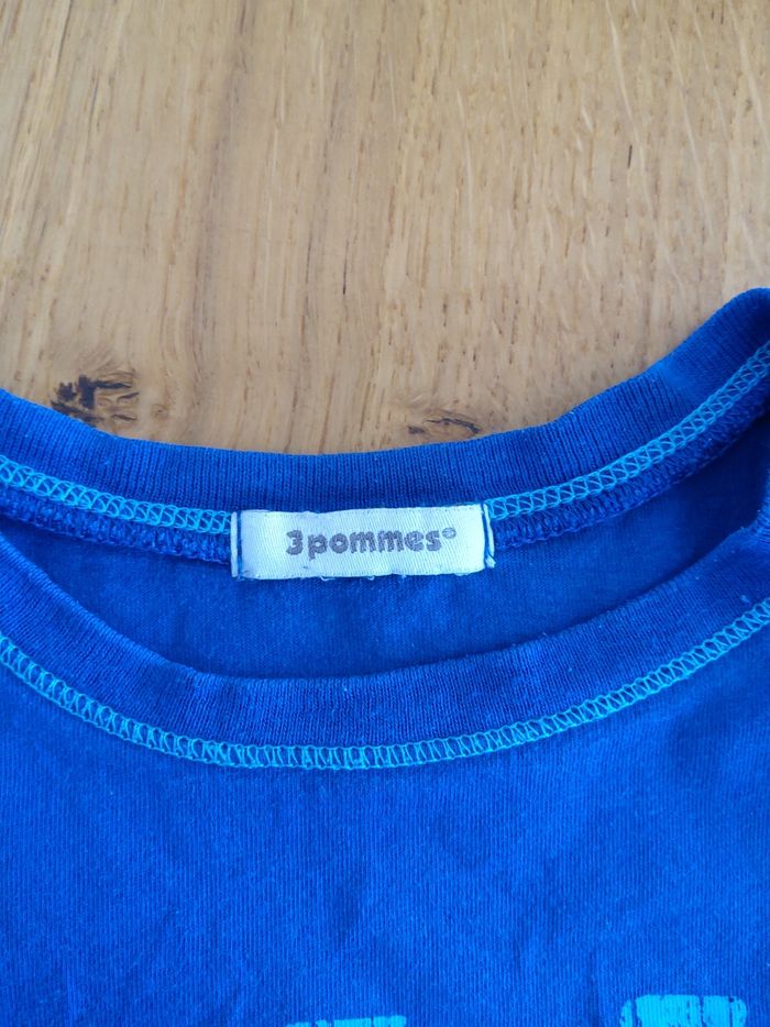 T-shirt bleu - photo numéro 3