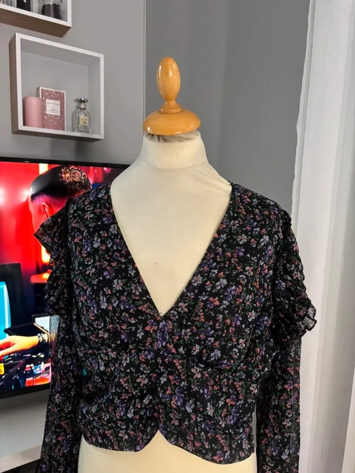 blouse fleuris