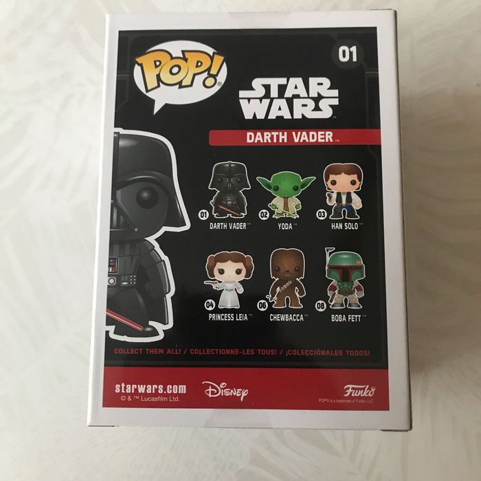 Pop 01 - Star Wars darth vader - photo numéro 2