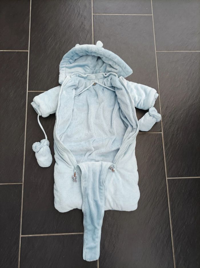 Jolie combinaison pilote 9-12 mois (74 cm) - photo numéro 4