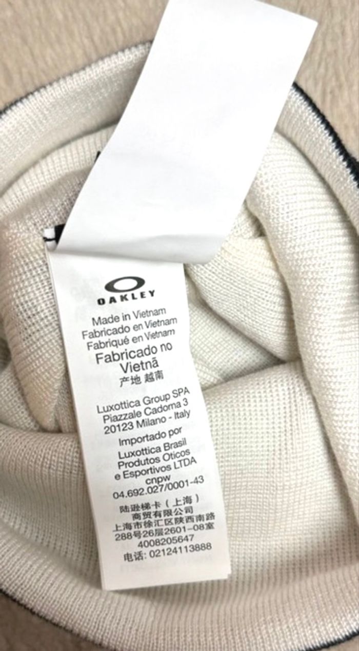 Bonnet Oakley Black Ellipse Beanie - TU - photo numéro 3