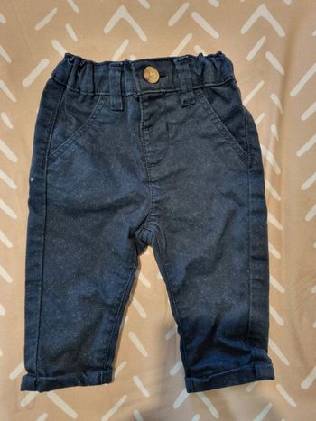 Pantalon bleu marine