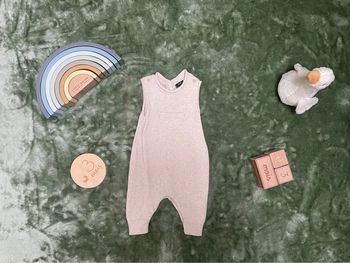 Salopette longue en maille