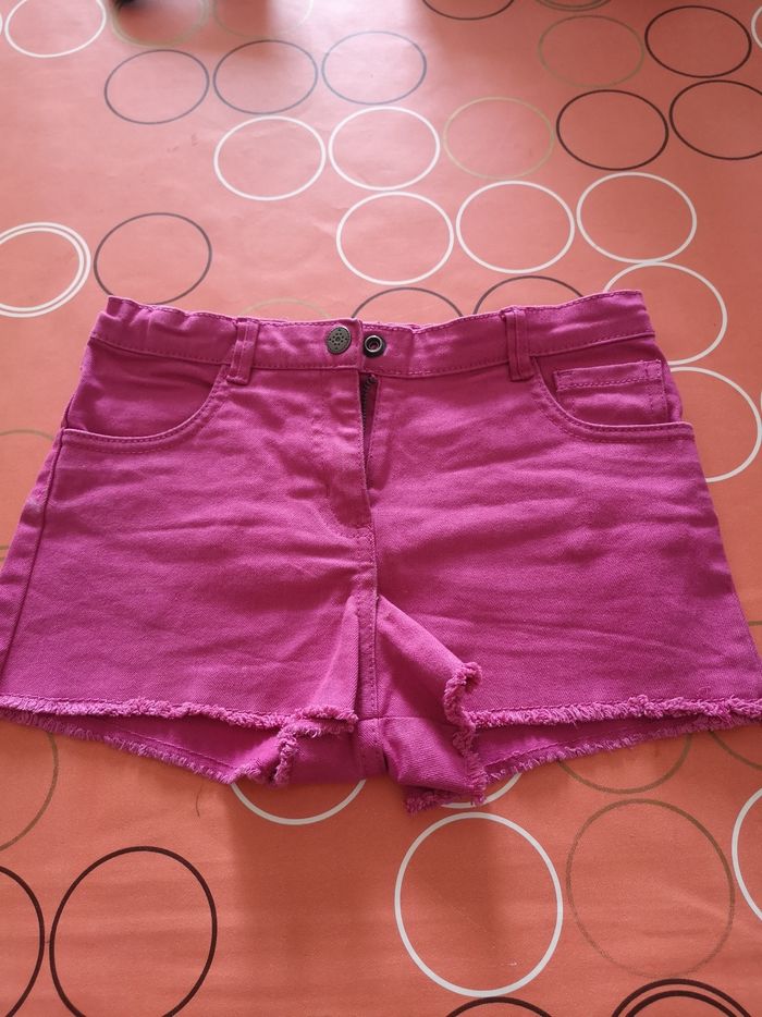 Short dpam 6 ans rose